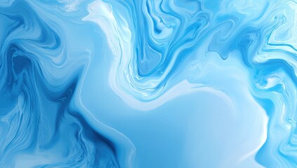 Obraz premium Blue Liquid Abstract Background for Design Projects