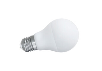 LED light bulb, transparent background