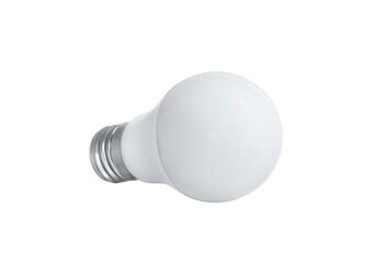 LED light bulb, transparent background