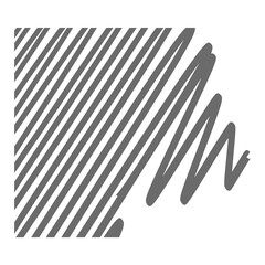 Abstract Grey Lines Pattern:  A visually engaging abstract image featuring a pattern of diagonal lines intersected by a dynamic, swirling stroke. This grayscale design is perfect for backgrounds.