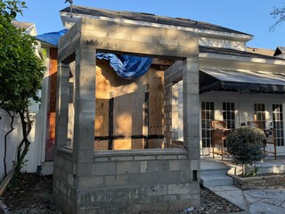 Construction to Build an Extension to the House