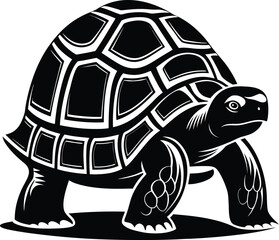 Turtle sea animals Silhouette