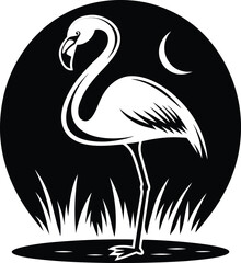 Flamingo Silhouette 