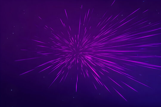 Purple speed light burst background energetic light trail explosion minimal dark mode design luxury modern presentation banner for innovation fintech crypto and smart city campaigns