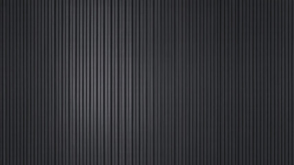 Obraz premium Black corrugated metal texture background