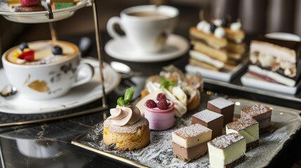 Indulge in Elegance: A Symphony of Exquisite Afternoon Tea, Coffee, and Desserts