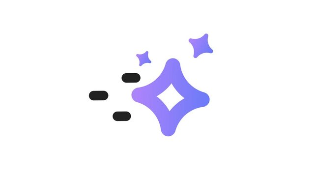 AI Sparkle Animated Icon