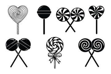 Swirly Lollipop Candy Collection