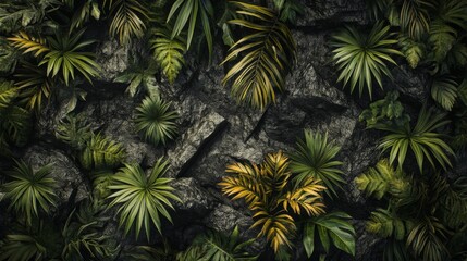 Authentic textures of plants and stones to inspire landscape designs