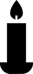 Memorial Day Silhouette icon, A universal symbol for mourning, remembrance, memorial events, and various support causes. Tribute Symbols Military Memorial, Remember and honor, respect events