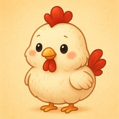 Cute baby chicken 