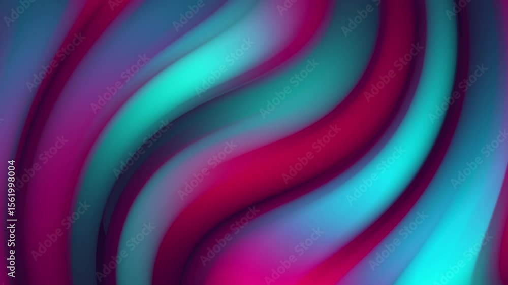 Wall mural liquid gradient color, 3d rendering graphic design elements. dynamic futuristic abstract background