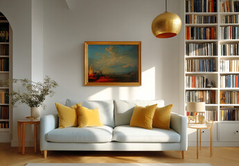 A home with cozy decor, patterned rugs, and vibrant pops of color. Perfect for relaxing moments.