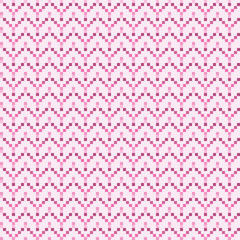 seamless pattern abstract square shape stacked into triangle with color pink