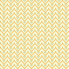 seamless pattern abstract square shape stacked into triangle with color yellow and green