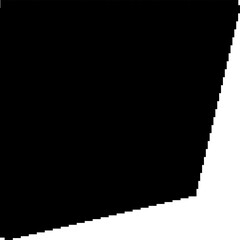 Square pixel geometric shapes. Design digital element