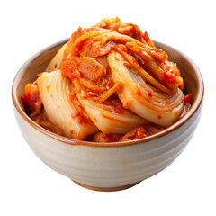 Korean traditional fermented kimchi spicy napa cabbage food closeup
