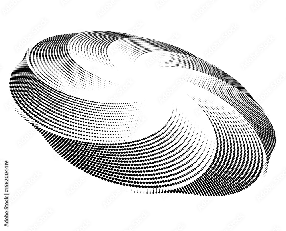 Poster black and white abstract background design element wave lines guilloche curve line background circle