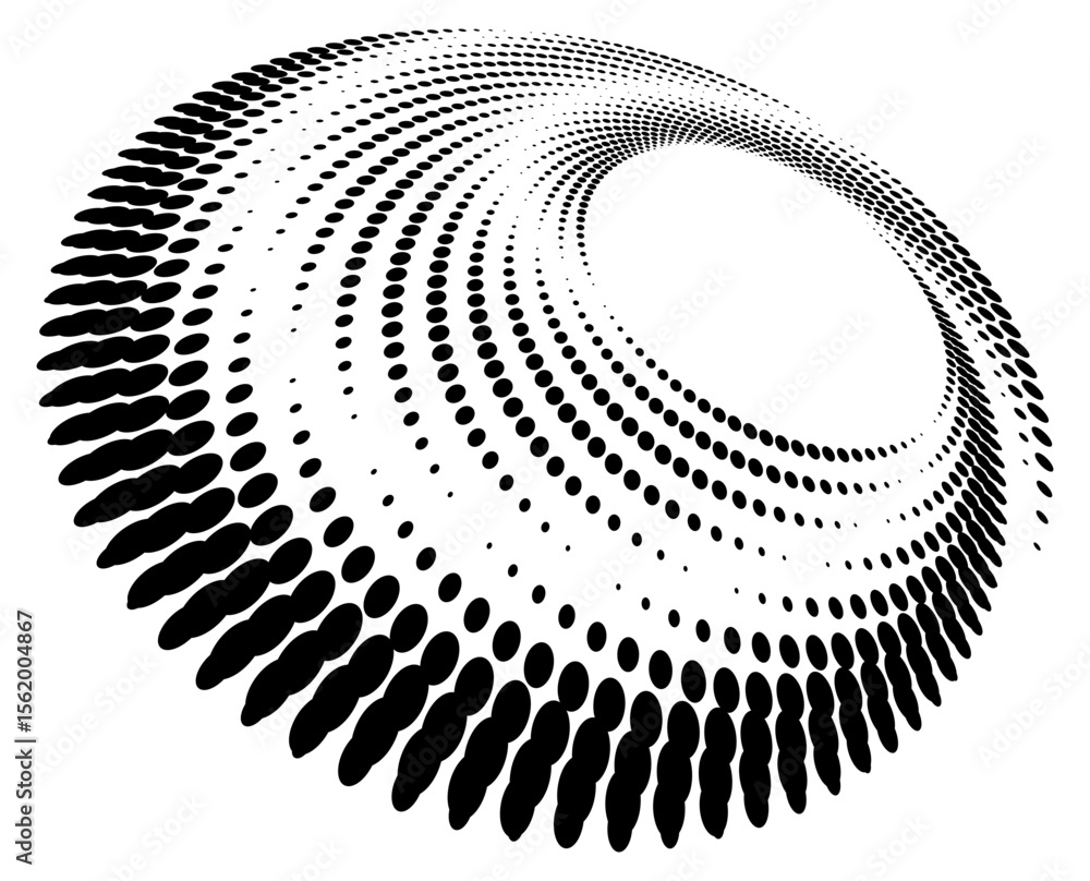 Poster black and white abstract background design element wave lines guilloche curve line background circle