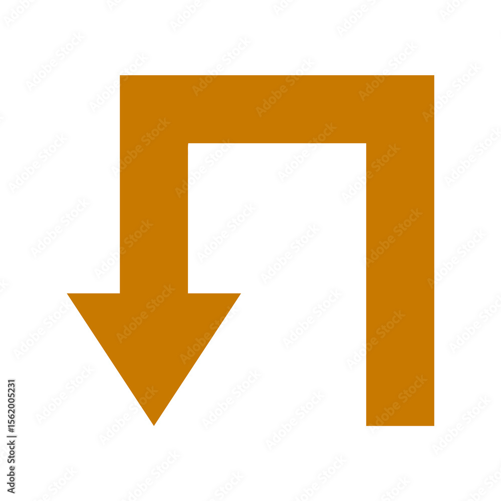 Poster download glossy 3d vector arrow icon symbol for web design or upload button