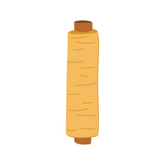 preservation cling film cartoon vector illustration