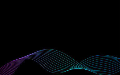 The Spectrum is Pink on a Black Background