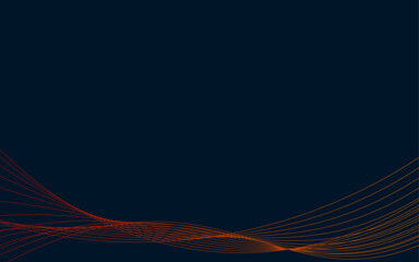 The spectrum is red on a blue background