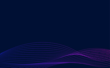 The spectrum is purple on a blue background