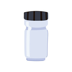 freshness coffee jar cartoon vector illustration