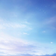 Obraz premium soft dreamy blue gradient sky background