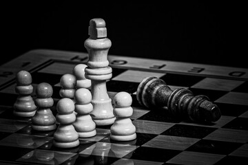 The fall of a king, and the truth of pawns