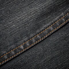 Black denim background