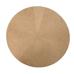 natural brown round wooden board 