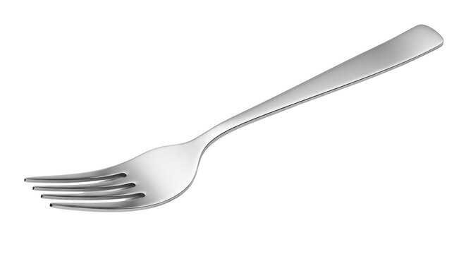 Isolated Silver fork