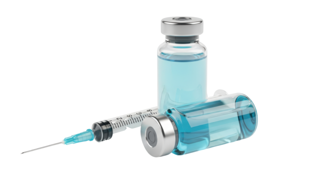 Isolated Vial and Syringe for Vaccination