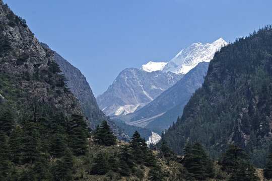 Mythical Dronagiri Parvat View from Dronagiri View Point, Joshimath  | Himalayas, Uttarakhand, India 

