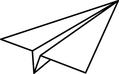 종이비행기 아이콘