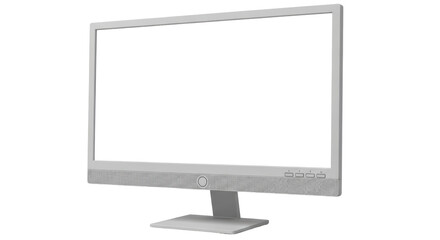 Isolated Computer Monitor