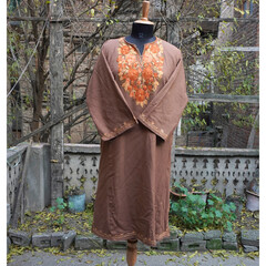 Display of kashmiri pheran, traditional dress of kashmir