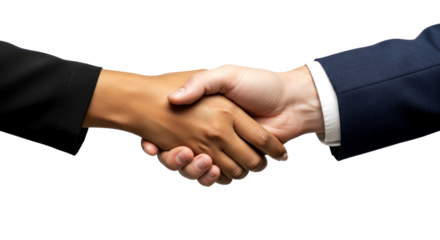 Powerful Handshake: A Symbol of Business Deal, Partnership, and Collaboration