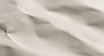 Crumpled Paper Texture – Soft Beige