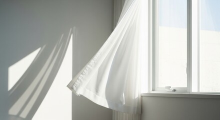 Soft Curtain with Natural Light