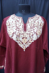 Display of Kashmiri Pheran , Traditional Dress of kashmir