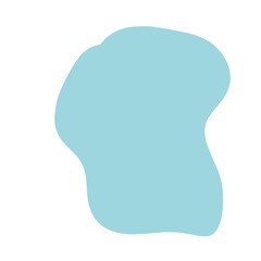 A serene and minimalist graphic element for a light and airy design