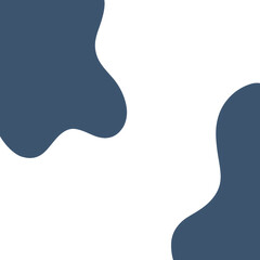 An abstract background with shapes resembling classic cow spots.