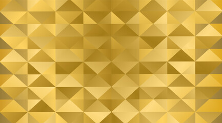 abstract golden triangle background