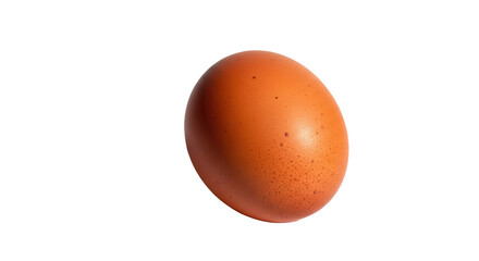 Isolated Brown Egg