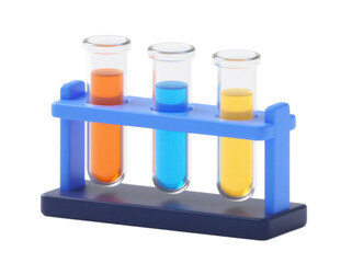 test tubes with liquid