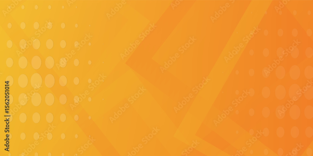 Poster fresh orange gradient web abstract background geometry shine and layer element vector for presentati