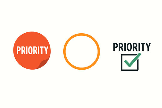 Minimalist weekly and daily planner with colorful dots vector icon isolated illustration - Powered by Adobe